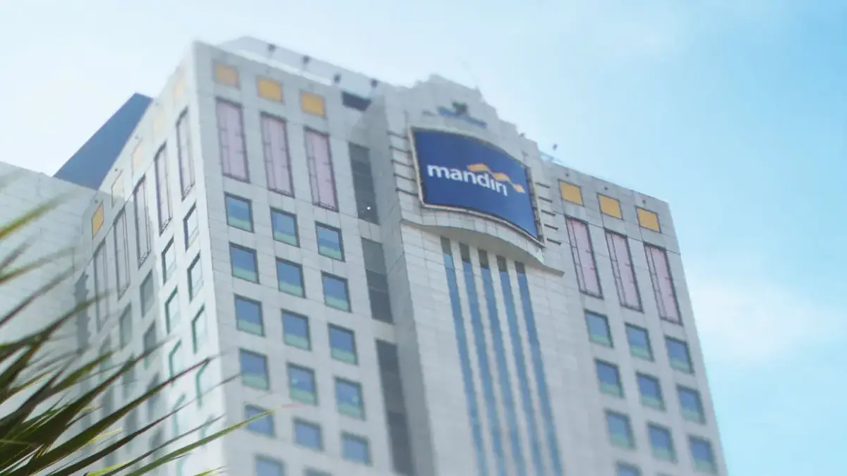 Gedung Bank Mandiri.