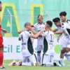 Pertandingan PSS Sleman di Liga 2 Championship.