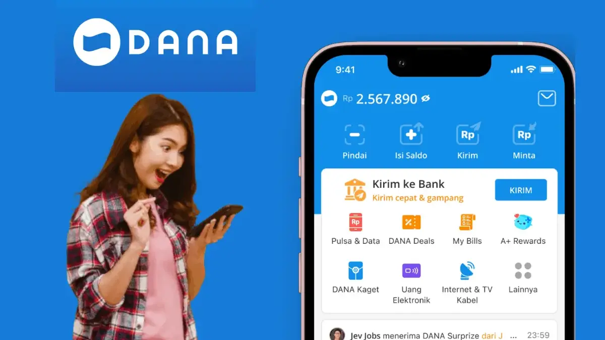 Pinjam Rp100 Ribu Saldo DANA Gratis Tanpa KTP, Cair Cepat Cuma Pakai Nomor WA!