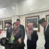 Kepala BKPSDM Kabupaten Bogor Yunita Mustika Putri saat memberikan keterangan di Gedung Tegar Beriman, pada Ka