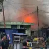 Asap Tebal di Dayeuhkolot, Satu Warung Nasi Ludes Terbakar