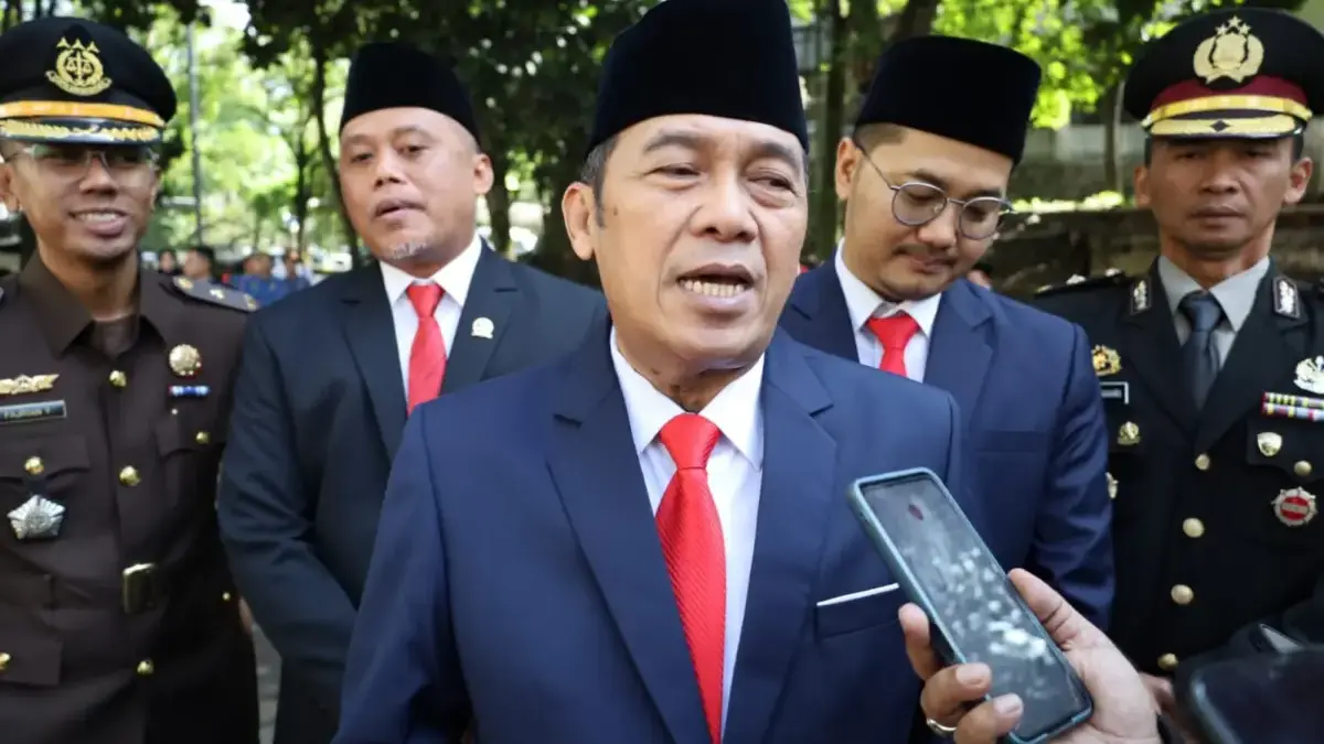 Wali Kota Cimahi, Ngatiyana saat Ditemui di Pemkot Cimahi (mong)