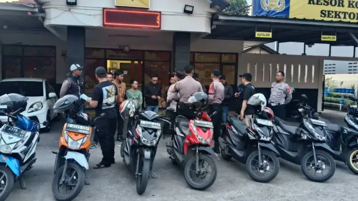 Tarik Paksa Motor Warga, 9 Mata Elang di Cileunyi Diringkus Polisi
