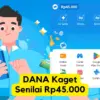Begini Cara Klaim Saldo DANA Kaget Rp45.000 di Kamis Manis, 9 Oktober 2025, Langsung Masuk Akun