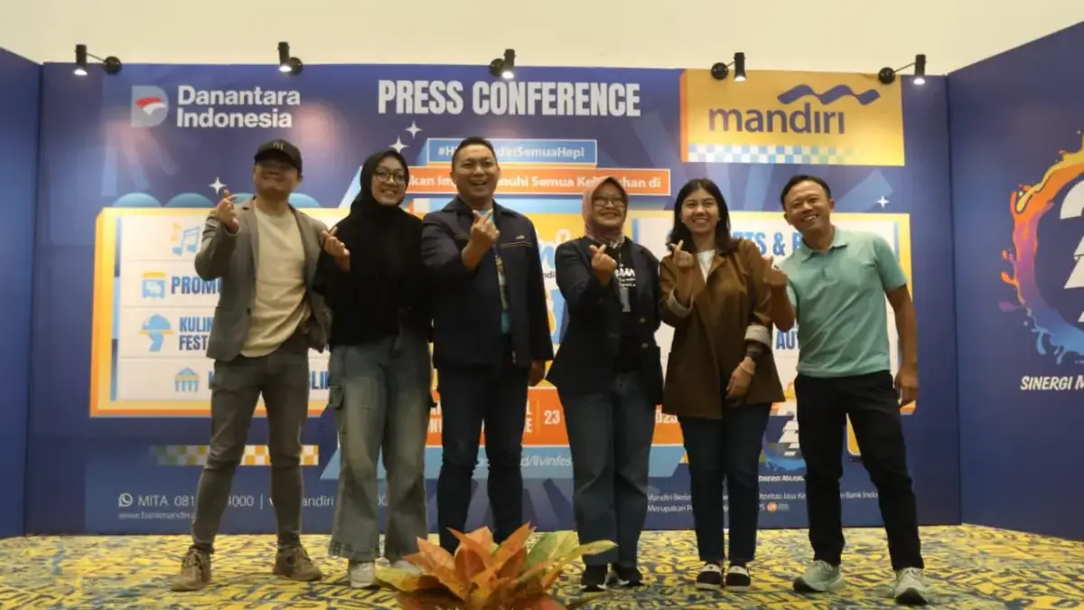 Bank Mandiri Gelar Livin’ Fest 2025 di Bandung, Expo Sinergi UMKM dan Ekonomi Kreatif Bank Mandiri Gelar Livin’ Fest 2025 di Bandung, Expo Sinergi UMKM dan Ekonomi Kreatif