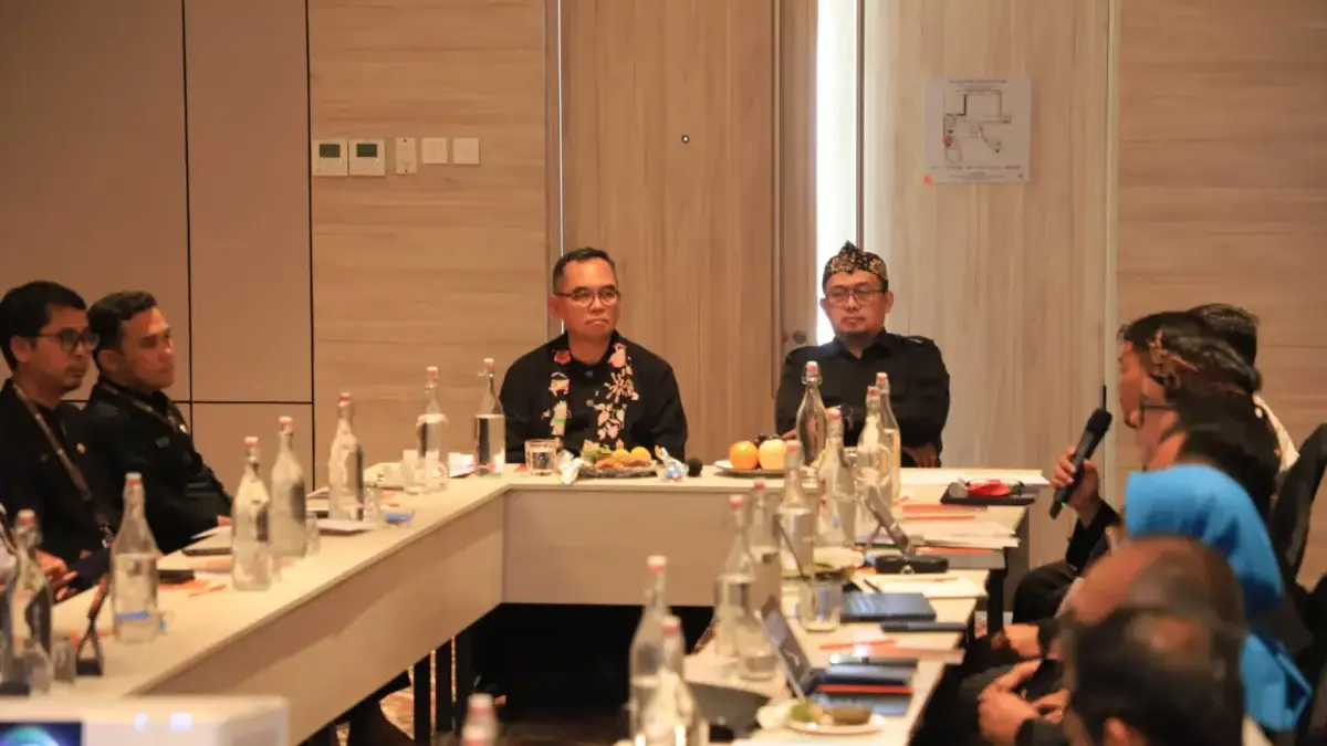 Pemkab Bogor Perkuat Penataan Perumahan Terpadu dengan Fokus pada Data dan Kolaborasi Lintas Sektor Sekertaris Daerah (Sekda) Kabupaten Bogor, Ajat Rochmat Jatnika. Foto : Diskominfo