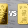 Perbandingan 2 Brand Emas Batangan, Antam vs UBS, Mana yang Lebih Untung Buat Investasi?