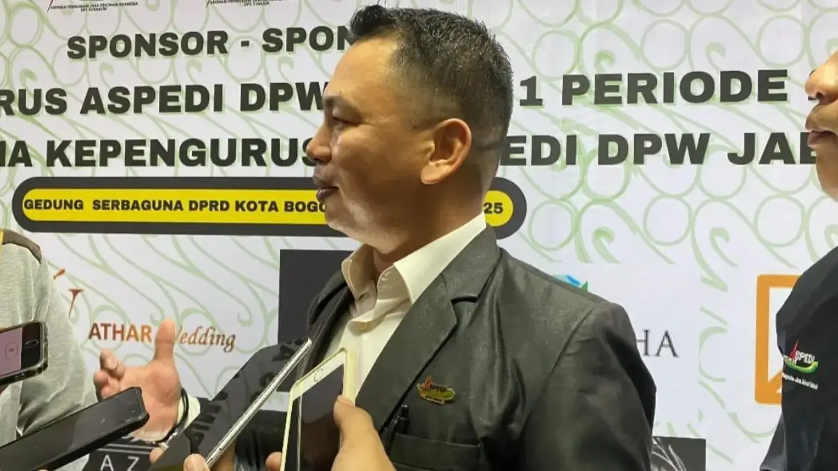 Ketua terpilih Asosiasi Pengusaha Dekorasi Indonesia (Aspedi) Dewan Pimpinan Wilayah (DPW) Jawa Barat (Jabar)