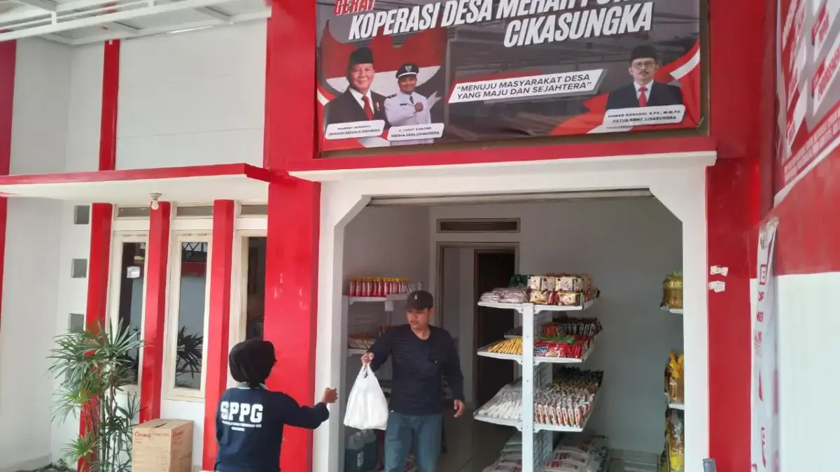 Tak Bergantung Modal dari Bank Himbara, KMP Desa Cikasungka Bandung Pasok Barang ke MBG 