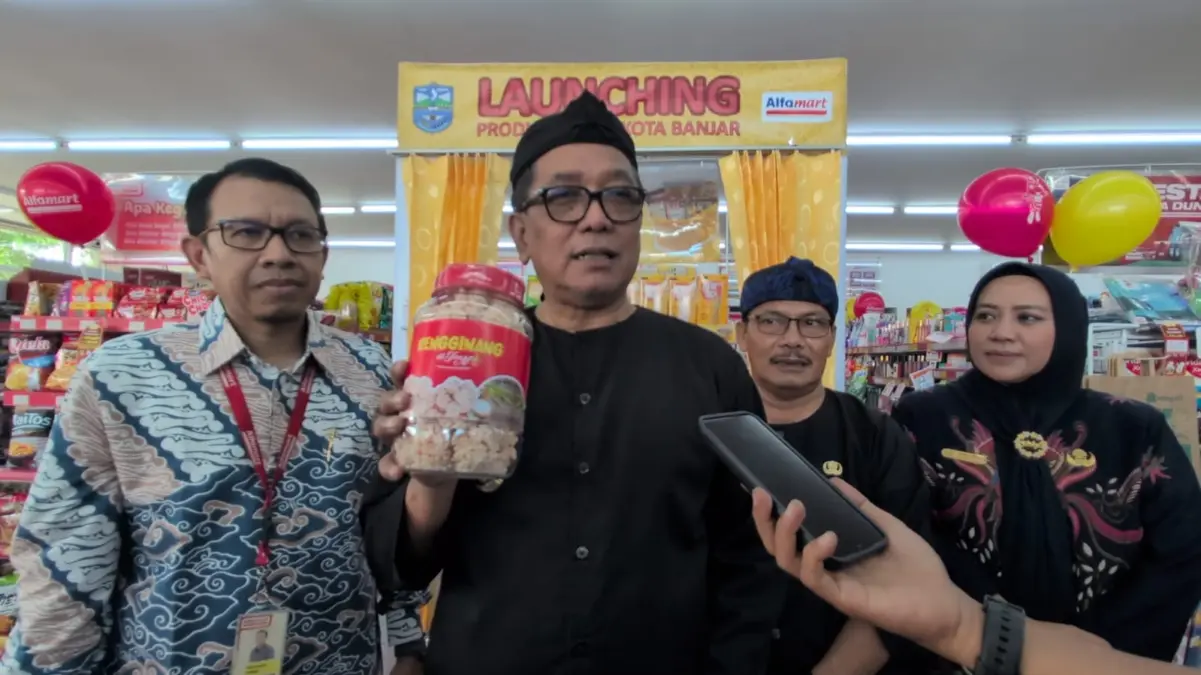 Sembilan Produk UMKM Kota Banjar Resmi Masuk Pasar Ritel Modern, Ini Kata Walkot