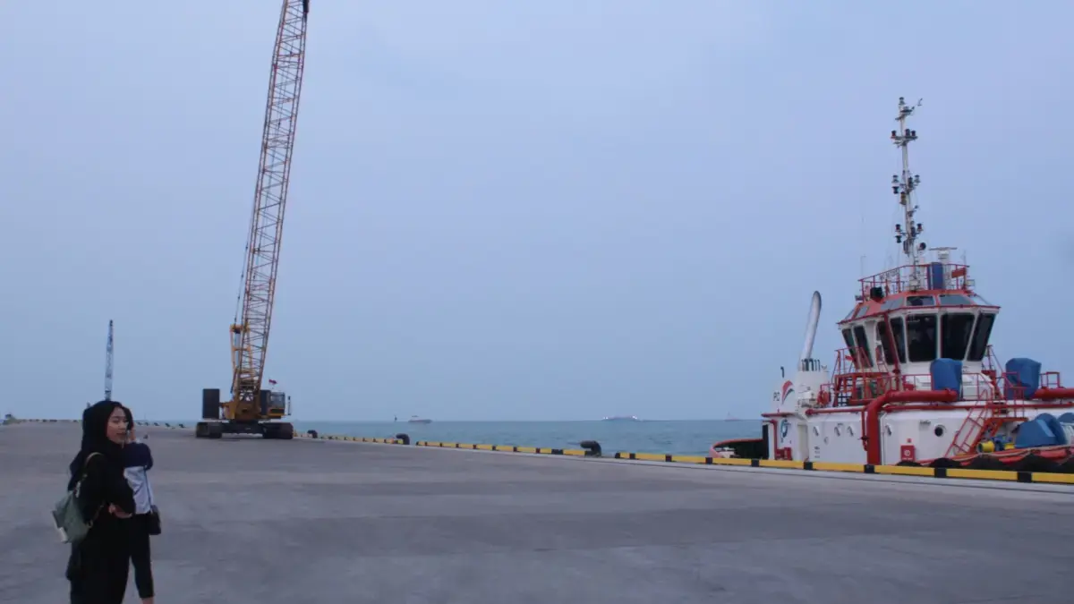 Pelabuhan Patimban Subang, jadi sarana pendukung industri kawasan Rebana