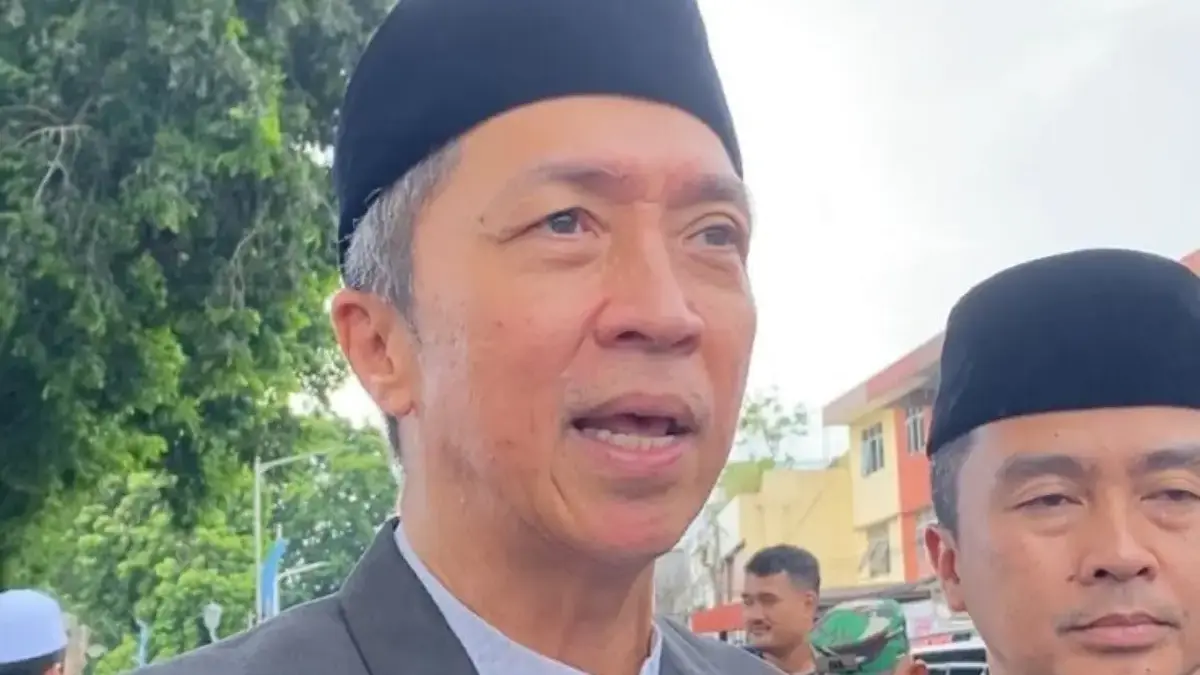 Wali Kota Bogor, Dedie A. Rachim usai menghadiri Maulid Akbar Nabi Muhammad 1447H sekaligus perayaan Hari Sant