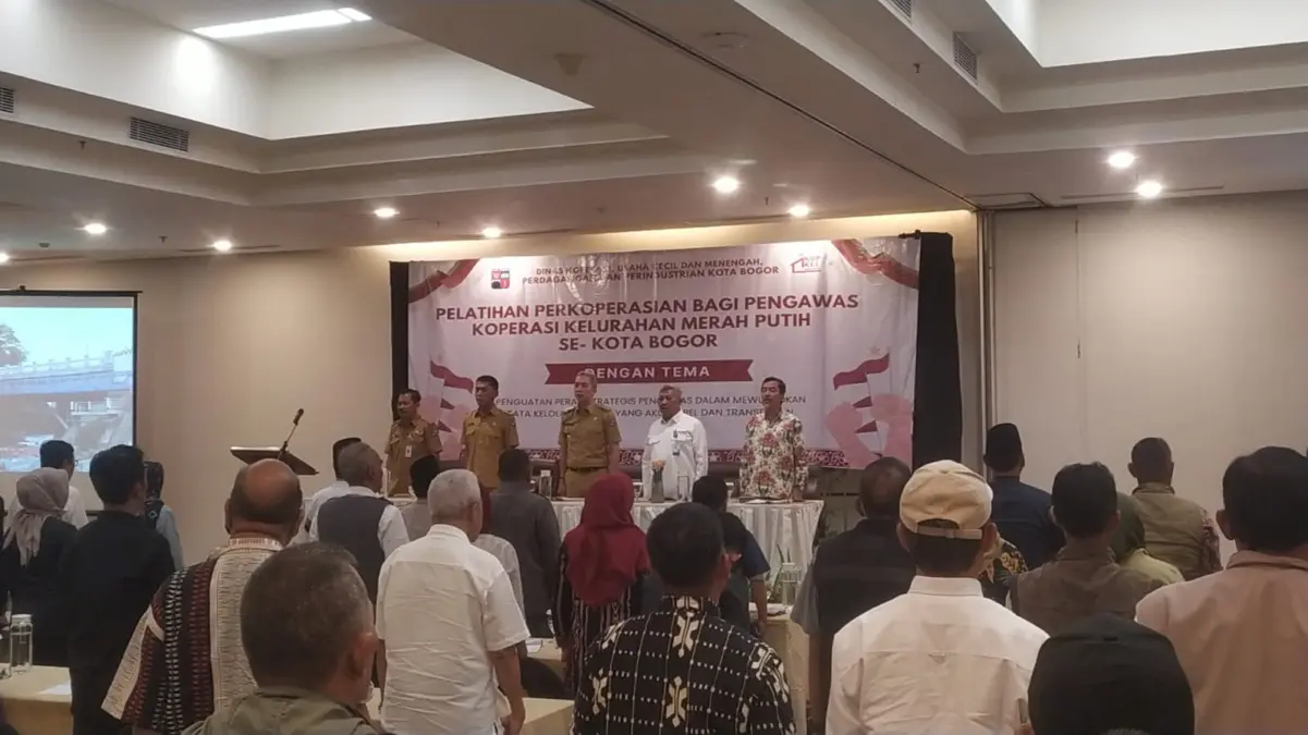 Pengawas Koperasi Merah Putih Se-Kota Bogor Ikuti Pelatihan, Diminta Pahami Arah Asta Cita Presiden Prabowo