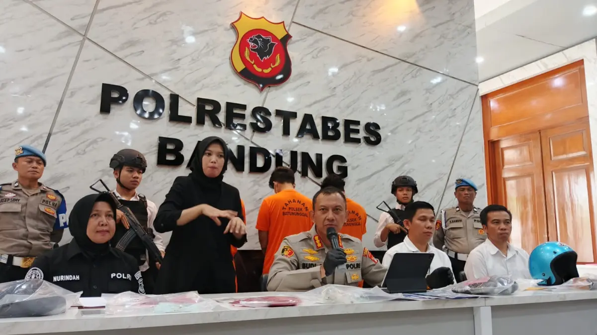 Lakukan Pengeroyokan di Ahmad Yani, 5 Orang Anggota Geng Motor berhasil Diciduk Polisi