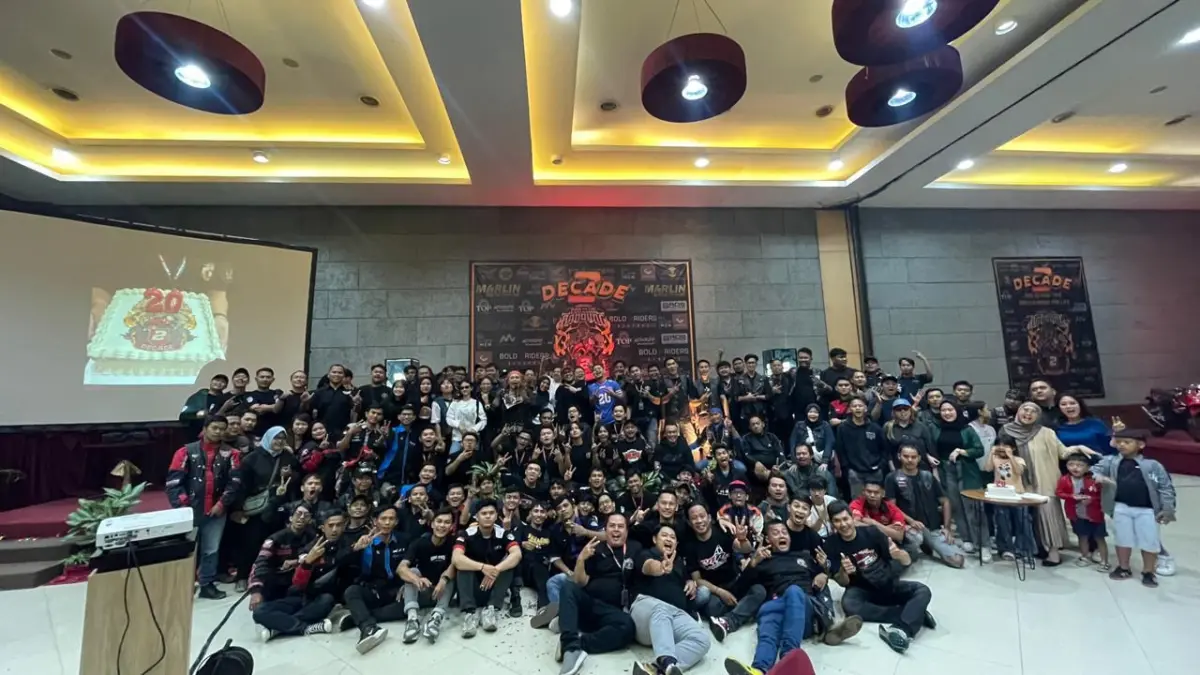 CBR Club Bandung Rayakan 2 Dekade Kebersamaan, “Two Decades of Brotherhood With No Limits” 