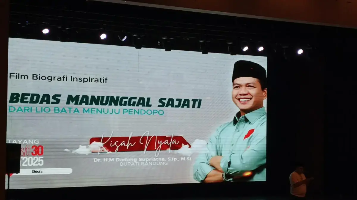 Bupati Bandung Suguhkan Film Biografi di Hari Sumpah Pemuda, Teteskan Air Mata Saat Saksikan Kisah Hidupnya