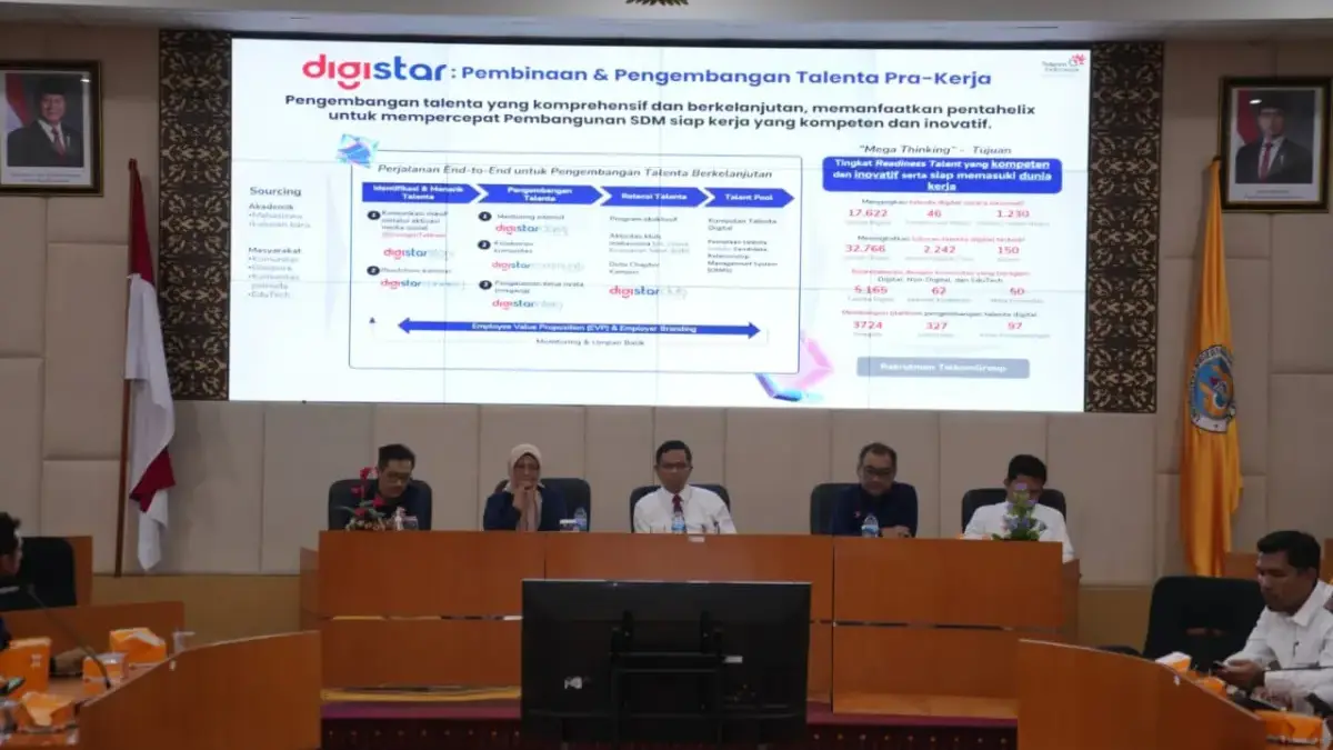 Mahasiswa UNP Antusias Gali Potensi Mengikuti Digistar Telkom