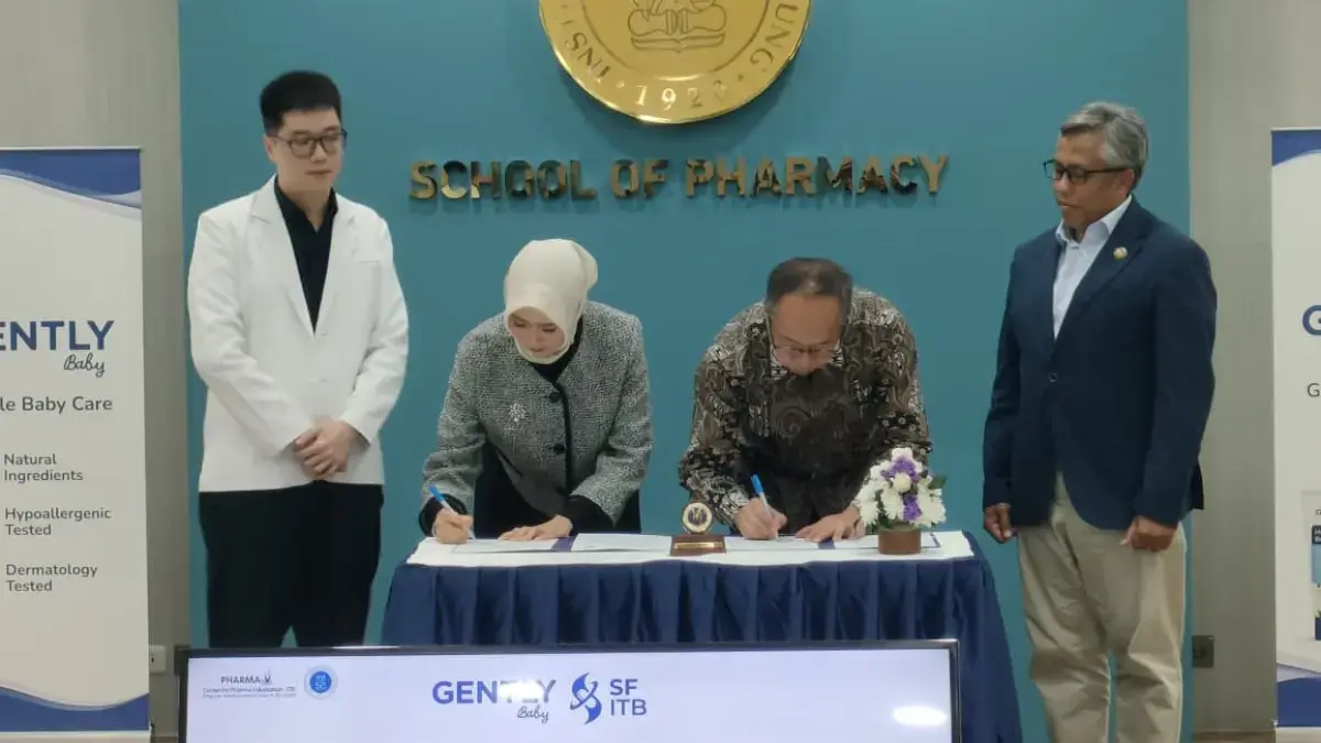 Kolaborasi dengan SF ITB, Gently Baby resmi Kembangkan CERA-CARE BIOME untuk Kesehatan Kulit Bayi dan anak Kolaborasi dengan SF ITB, Gently Baby resmi Kembangkan CERA-CARE BIOME untuk Kesehatan Kulit Bayi dan anak