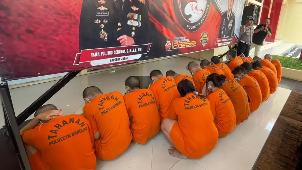 Dibantu Masyarakat, Polresta Bandung Ungkap 26 Kasus Narkoba dan Amankan 31 Tersangka Sepanjang Oktober 2025!