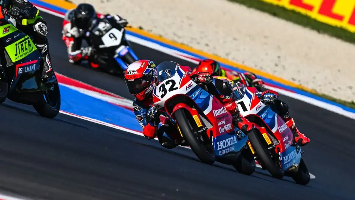 Optimis Kencang, Pebalap Astra Honda Siap Melesat di JuniorGP Barcelona