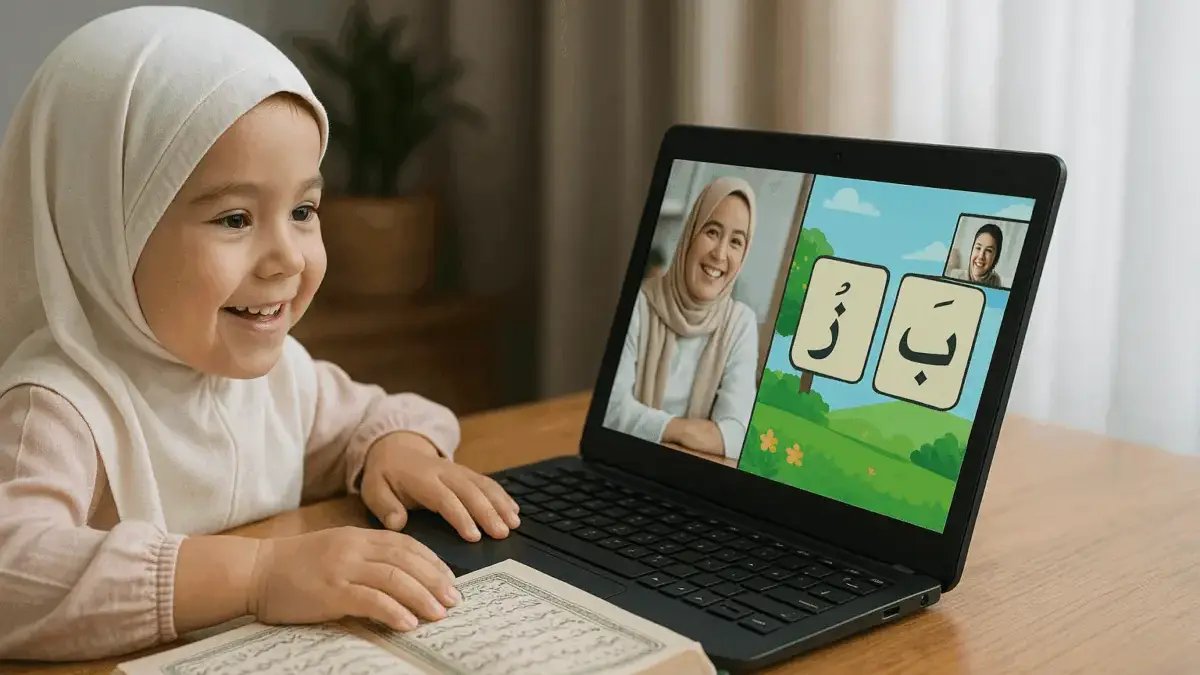 Praktis Interaktif dan Menyenangkan!! Ini Rekomendasi Tempat Belajar Ngaji Online untuk Anak Ngaji Online