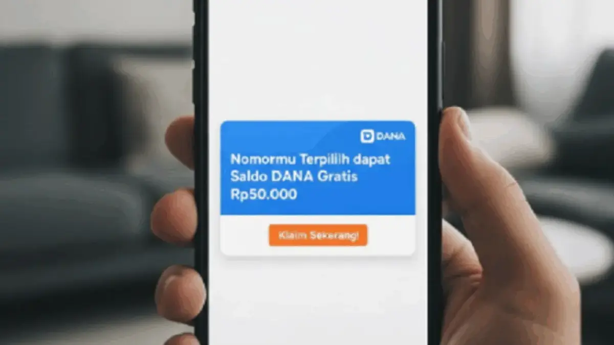 Nomor Kamu Terpilih Saldo DANA Gratis Rp50.000 dari Link DANA Kaget di Sini!