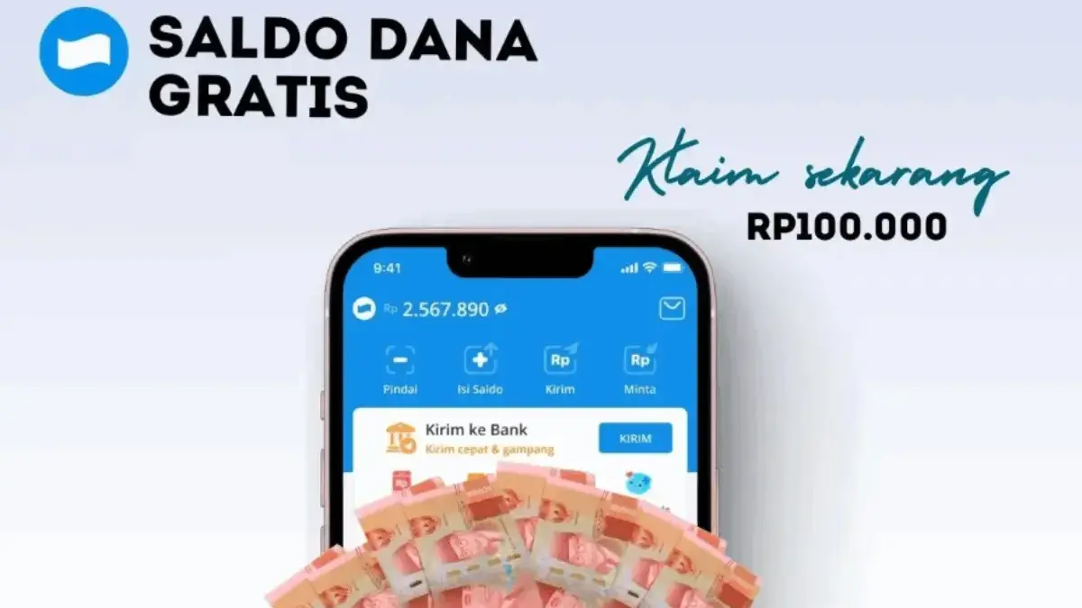Dapatkan Saldo DANA Gratis Langsung Cair Rp100.000 Cukup Lakukan ini Lewat HP