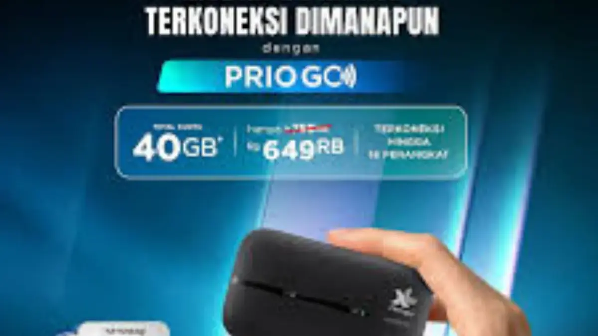 Internet Cepat dan Praktis dengan PRIO GO dari XL PRIORITAS Internet Xl prioritas