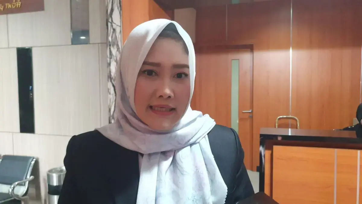 Kadisbudpar Kabupaten Bogor Ria Marlisa saat memberikan keterangan. Foto: Regi