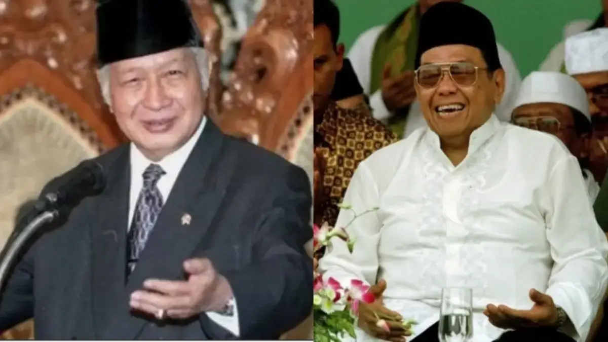 Nama Soeharto dan Gus Dur yang masuk dalam daftar Tokoh penerima gelar Pahlawan Nasional 2025.