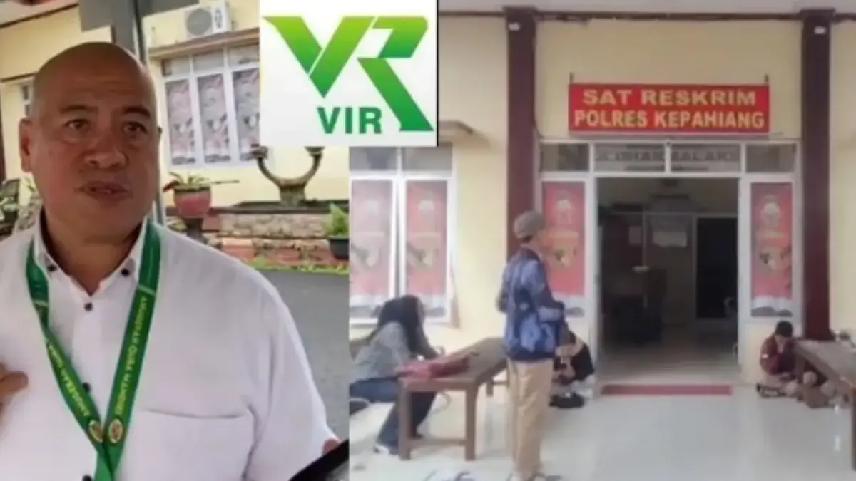 Leader atau Promotor aplikasi VIR di Kabupaten Kepahiang Fisol Husein dan beberapa korban penipuan aplikasi V