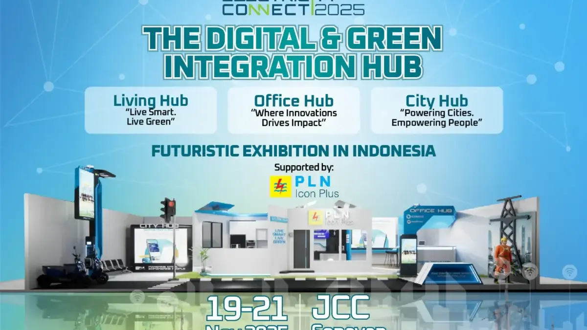 PLN Icon Plus Siap Perlihatkan Ekosistem Digital & Energi Hijau di Electricity Connect 2025 Electricity Connect 2025 pada 19–21 November di Jakarta International Convention Center (JICC),