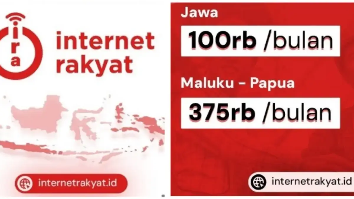 Cara daftar Internet Rakyat yang disebut lebih murah dan cepat.