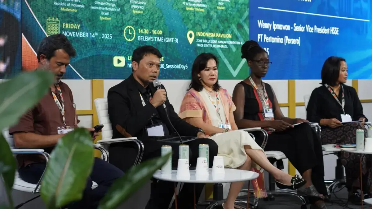 Keikutsertaan Pertamina dalam Konferensi Internasional Perubahan Iklim PBB (COP30) yang berlangsung di Belem,