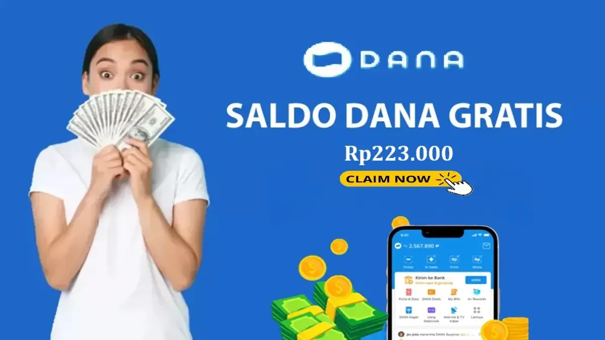 Tebaru! Link Dana Kaget Hari Ini, Saldo Rp223.000 Bisa Langsung Masuk ke Akun Kamu! Tebaru! Link Dana Kaget Hari Ini, Saldo Rp223.000 Bisa Langsung Masuk ke Akun Kamu!