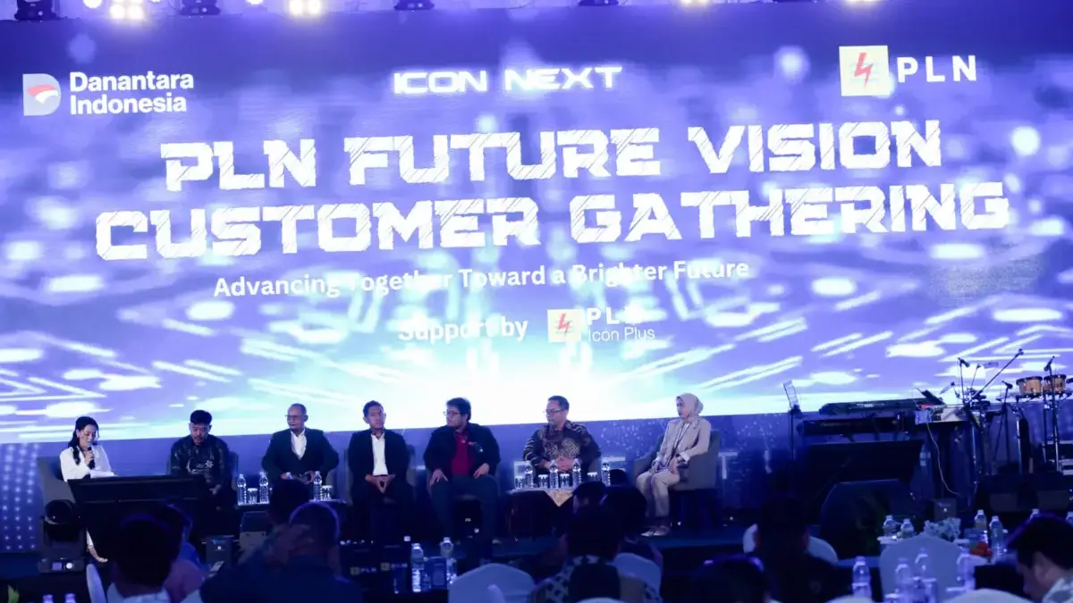 Customer Gathering PLN UP3 Cimahi yang berlangsung dalam rangkaian acara ICON NEXT di Convention Hall Mason Pi