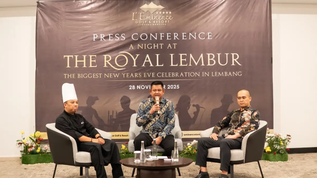 L'Eminence Golf & Resort Lembang Hadirkan Natal Damai dan Pesta Royal Lembur yang Megah Akhir Tahun 2025 L\'Eminence Golf & Resort Lembang Hadirkan Natal Damai dan Pesta Royal Lembur yang Megah Akhir Tahun 2025