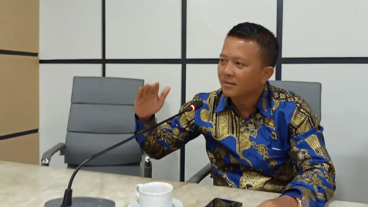 Anggota Pansus Pertambangan Uden Dida Effendi. (son)