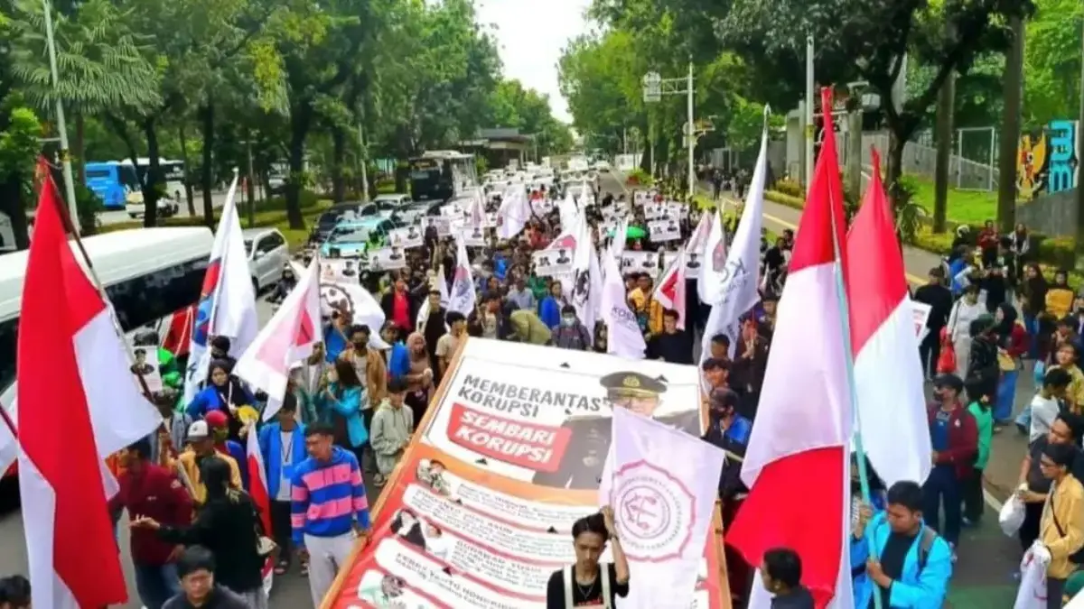 Kosmak Gelar Aksi di Monas. Foto Kosmak