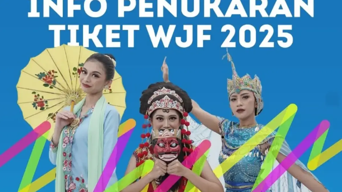 Cek Info penukaran tiket WJF 2025