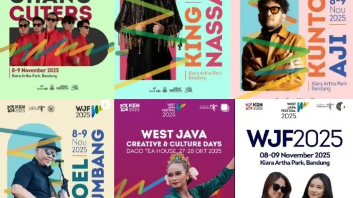 Line Up WJF 2025, Dari King Nassar, Doel Sumbang, Kunto Aji hingga The Changcuters Daftar line up artis yang akan tampil di gelaran WJF 2025