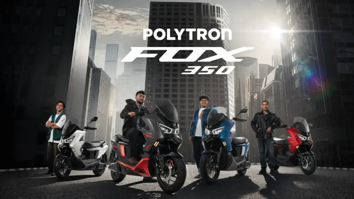 7 Spesifikasi Motor Listrik Polytron Fox 350: Motor Listrik Stylish, Bertenaga, dan Ramah Kantong