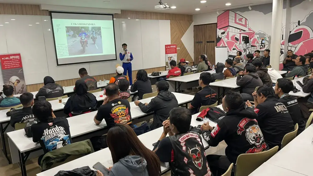 Gass ke Honda Bikers Day, Komunitas Honda Jawa Barat Mantapkan Solidaritas dan Keselamatan Berkendara Pembekalan edukasi Keselamatan Berkendara dan persiapan untuk Gass ke Honda Bikers Day bersama komunitas Hond