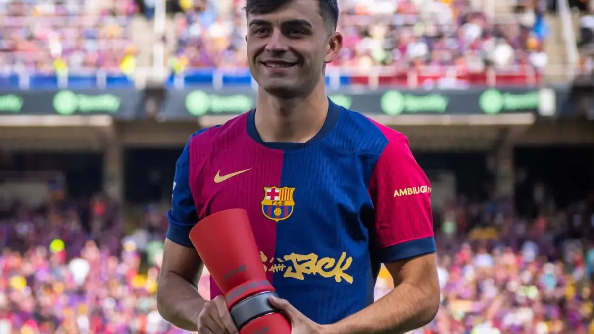 Pedri pemain kunci Barcelona.