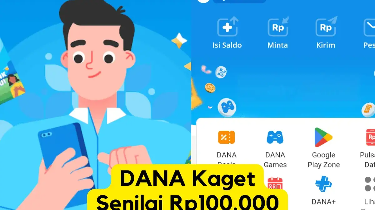 Klaim Amplop DANA Kaget, Menangkan Saldo Gratis Rp100.000, Langsung Masuk ke Akun Klaim Amplop DANA Kaget, Menangkan Saldo Gratis Rp100.000, Langsung Masuk ke Akun
