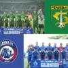 Ilustrasi market value Persebaya Surabaya dan Arema FC.