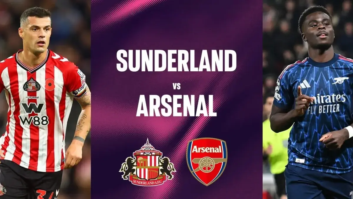 Cara Nonton Streaming Legal Sunderland vs Arsenal, Cek di Sini