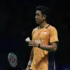Alwi Farhan tunggal putra bulutangkis Indonesia.