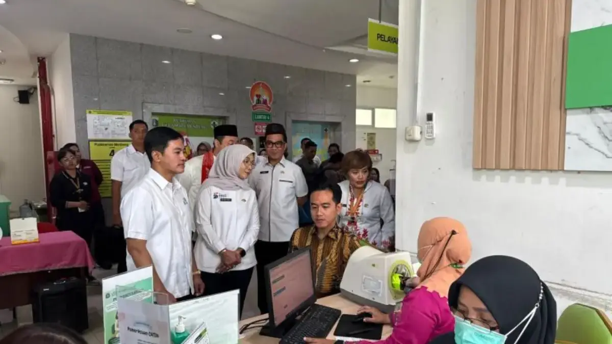 Wapres Ikut Cek Kesehatan Gratis di Puskesmas Menteng Cek Kesehatan Gratis (CKG)