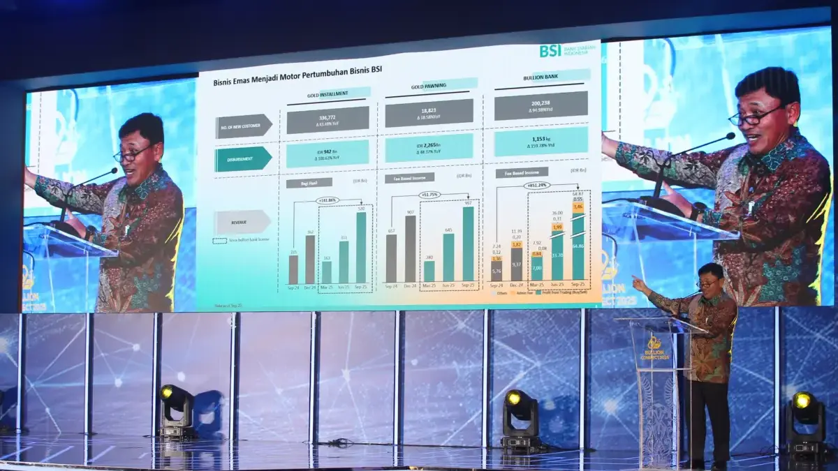 BSI Kantongi Izin Jasa Simpanan Emas